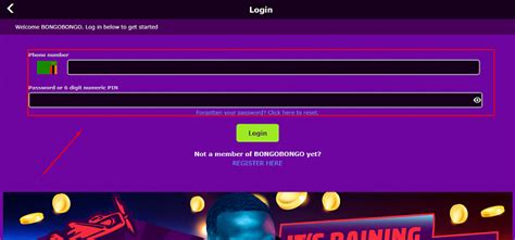bongobongo app|Login .